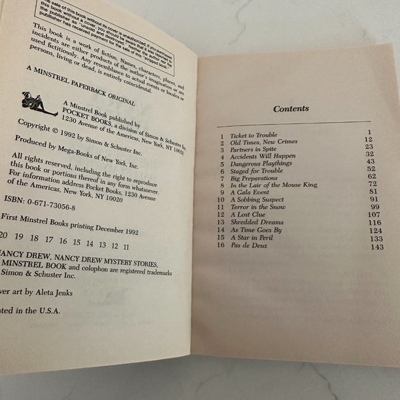 Bundle Item Only! Nancy Drew "The Nutcracker Ballet Mystery" - Picture 3 of 4